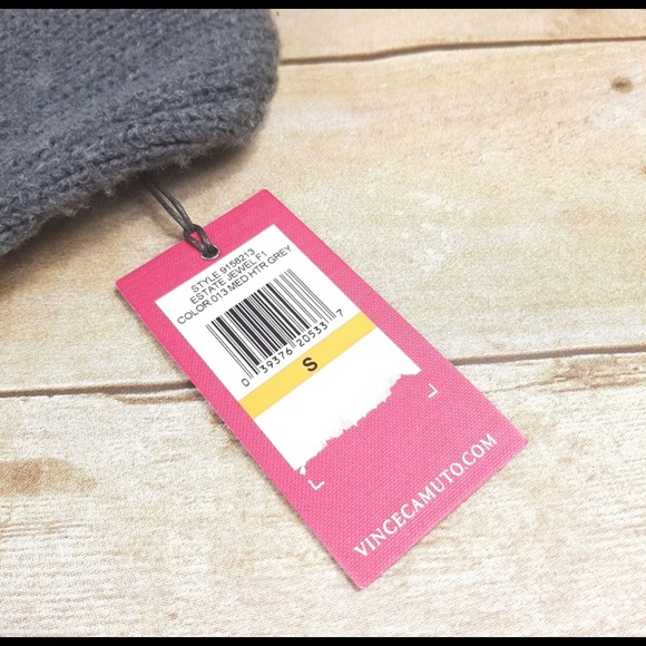 NWT Vince Camuto Lace Through Pullover Sweater, Gray | Sz S - Picture 9 of 10